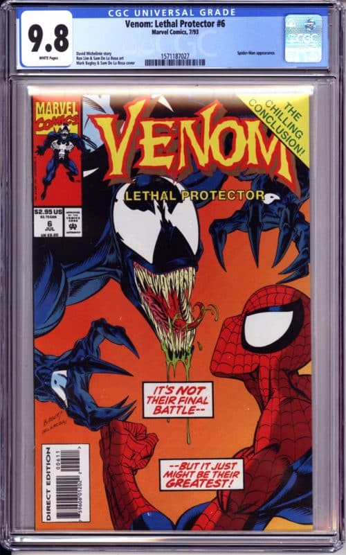 graded comic mystery box spider-man